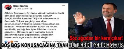S�z a��zdan bir kere ��kar!