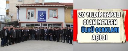 20 YILDIR KAPALI OLAN MENGEN �LK� OCAKLARI A�ILDI
