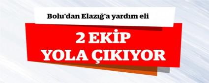Bolu\'dan, Elaz��\'a yard�m eli