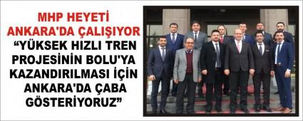 MHP HEYET� ANKARA\'DA �ALI�IYOR