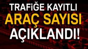 BOLU\'DAK� TRAF��E KAYITLI ARA� SAYISI BELL� OLDU