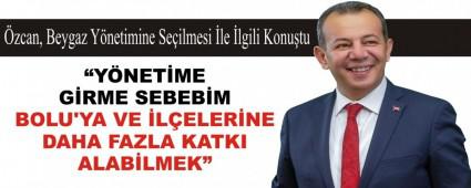 �zcan, Beygaz Y�netimine Se�ilmesi �le �lgili Konu�tu