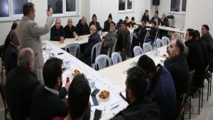 BA�KAN �ZCAN, MAHALLE TOPLANTILARINA DEVAM ED�YOR