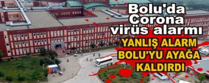 Bolu\'da Corona vir�s alarm�