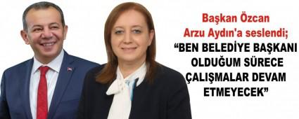 Ba�kan �zcan Arzu Ayd�n\'a seslendi