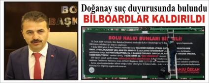 Do�anay su� duyurusunda bulundu