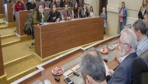 REKT�R AL��ARLI, ��RENC� TOPLULUKLARIYLA BATIKAF HAZIRLIK TOPLANTISI YAPTI