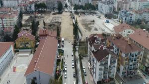 Yeni bulvar �al��malar� ba�lad�
