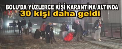 BOLU\'DA Y�ZLERCE K��� KARANT�NA ALTINDA