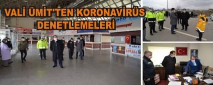 VAL� �M�T\'TEN KORONAV�R�S DENETLEMELER�