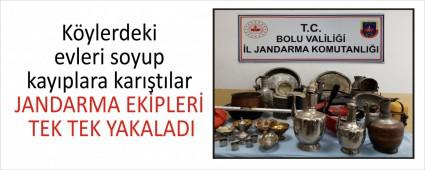 K�ylerdeki evleri soyup kay�plara kar��t�lar