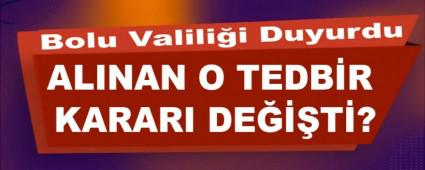ALINAN O TEDB�R KARARI DE���T�?