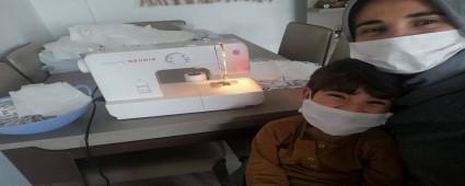15 bin maske �retecekler