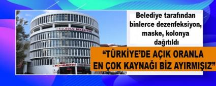 �T�RK�YE\'DE A�IK ORANLA EN �OK KAYNA�I B�Z AYIRMI�IZ�