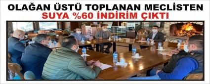 OLA�AN �ST� TOPLANAN MECL�STEN SUYA %60 �ND�R�M �IKTI