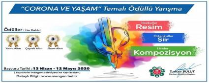�Korona ve Ya�am� temal� �d�ll� yar��ma