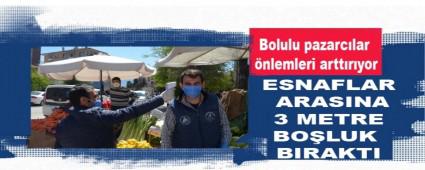 Bolulu pazarc�lar �nlemleri artt�r�yor