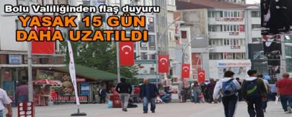 Bolu Valili�i\'nden fla� duyuru