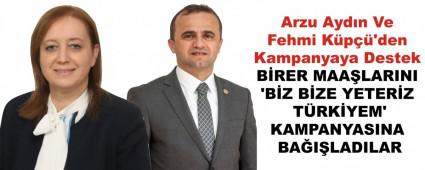 Arzu Ayd�n Ve Fehmi K�p��\'den Kampanyaya Destek