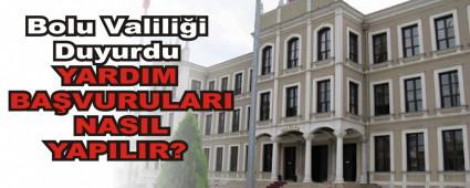 YARDIM BA�VURULARI NASIL YAPILIR?