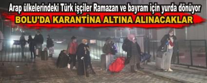 BOLU\'DA KARANT�NA ALTINA ALINACAKLAR