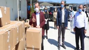 Bolu Belediyesi\'nden �al��an i��ilerine Ramazan kolisi
