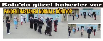 PANDEM� HASTANES� NORMALE D�N�YOR