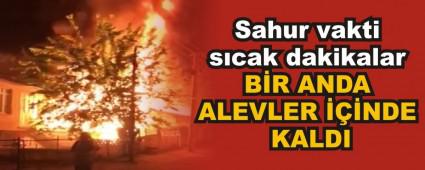 Sahur vakti s�cak dakikalar