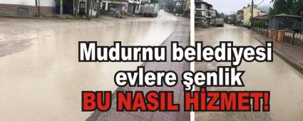Mudurnu belediyesi evlere �enlik