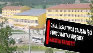 OKUL �N�AATINDA �ALI�AN ���� 4\'�NC� KATTAN D��EREK HAYATINI KAYBETT�