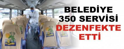 BELED�YE 350 SERV�S� DEZENFEKTE ETT�