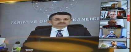 TSO BA�KANI ATE�, BOLU\'NUN TALEPLER�N� BU KEZ DE TARIM BAKANINA AKTARDI
