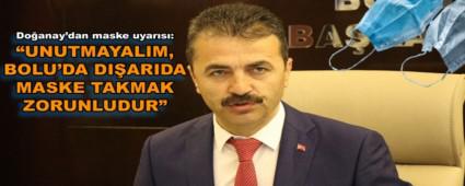 Do�anay\'dan maske uyar�s�