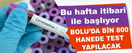 B�N 800 HANEDE TEST YAPILACAK
