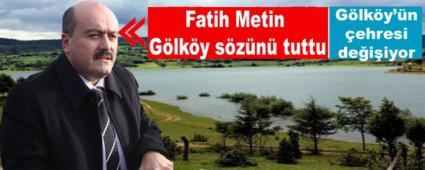 Fatih Metin G�lk�y s�z�n� tuttu