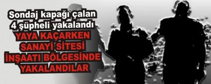 YAYA KA�ARKEN SANAY� S�TES� �N�AATI B�LGES�NDE YAKALANDILAR