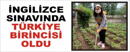 �NG�L�ZCE SINAVINDA T�RK�YE B�R�NC�S� OLDU