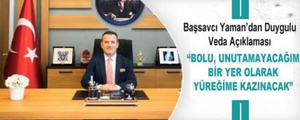 Ba�savc� Yaman\'dan Duygulu Veda A��klamas�