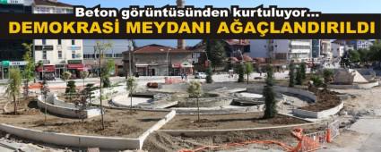 DEMOKRAS� MEYDANI A�A�LANDIRILDI