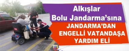 JANDARMA\'DAN ENGELL� VATANDA�A YARDIM EL�