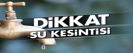 B�R CADDE VE �K� SOKAKTA YARIN 6\'YA KADAR SULAR KES�K OLACAK