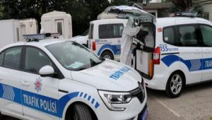 POL�S ARA�LARI DEZENFEKTE ED�LD�