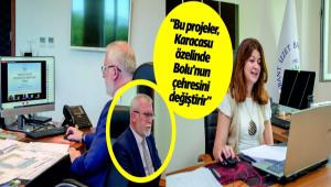 KARACASU PROJELER�N� UZAKTAN E��T�MDE REKT�R AL��ARLI\'YA ANLATTILAR