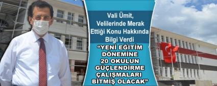 Vali �mit, Velilerinde Merak Etti�i Konu Hakk�nda Bilgi Verdi