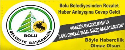 Bolu Belediyesinden Sosyal Medyada Dola�an Haber Hakk�nda A��klama