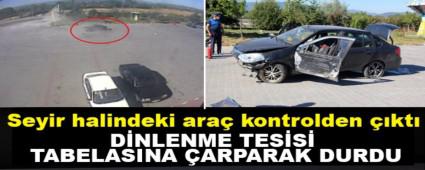 D�NLENME TES�S� TABELASINA �ARPARAK DURDU