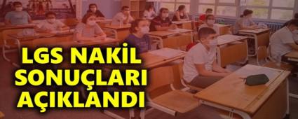 L�SELERE YERLE�T�RMEDE B�R�NC� NAK�L SONU�LARI A�IKLANDI