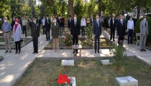 30 A�USTOS ZAFER BAYRAMI DOLAYISIYLA �EH�TL�K Z�YARET ED�LD�