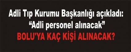 BOLU\'YA KA� K��� ALINACAK?
