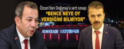 �zcan\'dan Do�anay\'a sert cevap